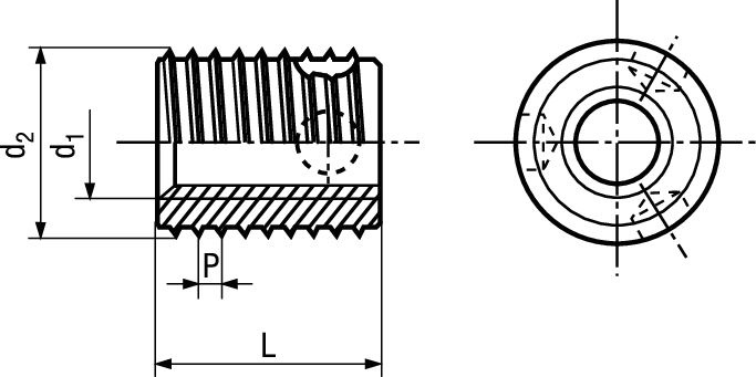Ensat® Typ 337 kurz St vzb BN20349 M4 - Bossard Schrauben