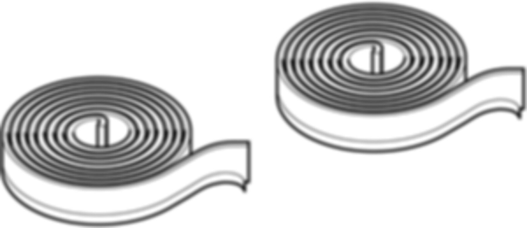 Schallschutz Dämm- und Trennstreifen für GIS Rolle à 15 m 461.119.00.1 - Geberit-Duofix