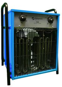 Elektroheizgerät 15kW, Heizspirale 400V, 2246 m3/h, 550x410x360mm - Klima