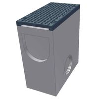 mit Gussrost F900 Einlaufkasten