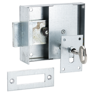 SCHÄNIS Kellertürschloss 2301 BB 70, links/rechts, verzinkt - Türschlösser und Zubehör