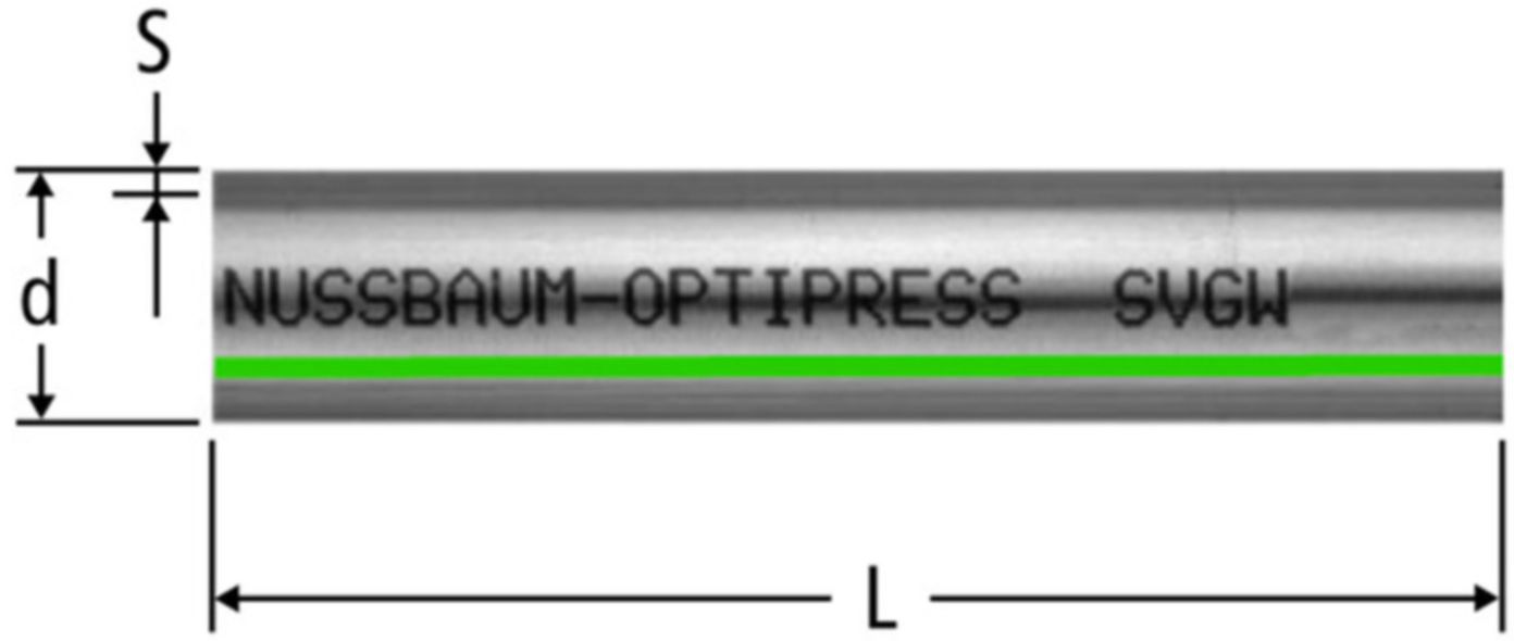 Edelstahlrohre NUSSBAUM Optipress