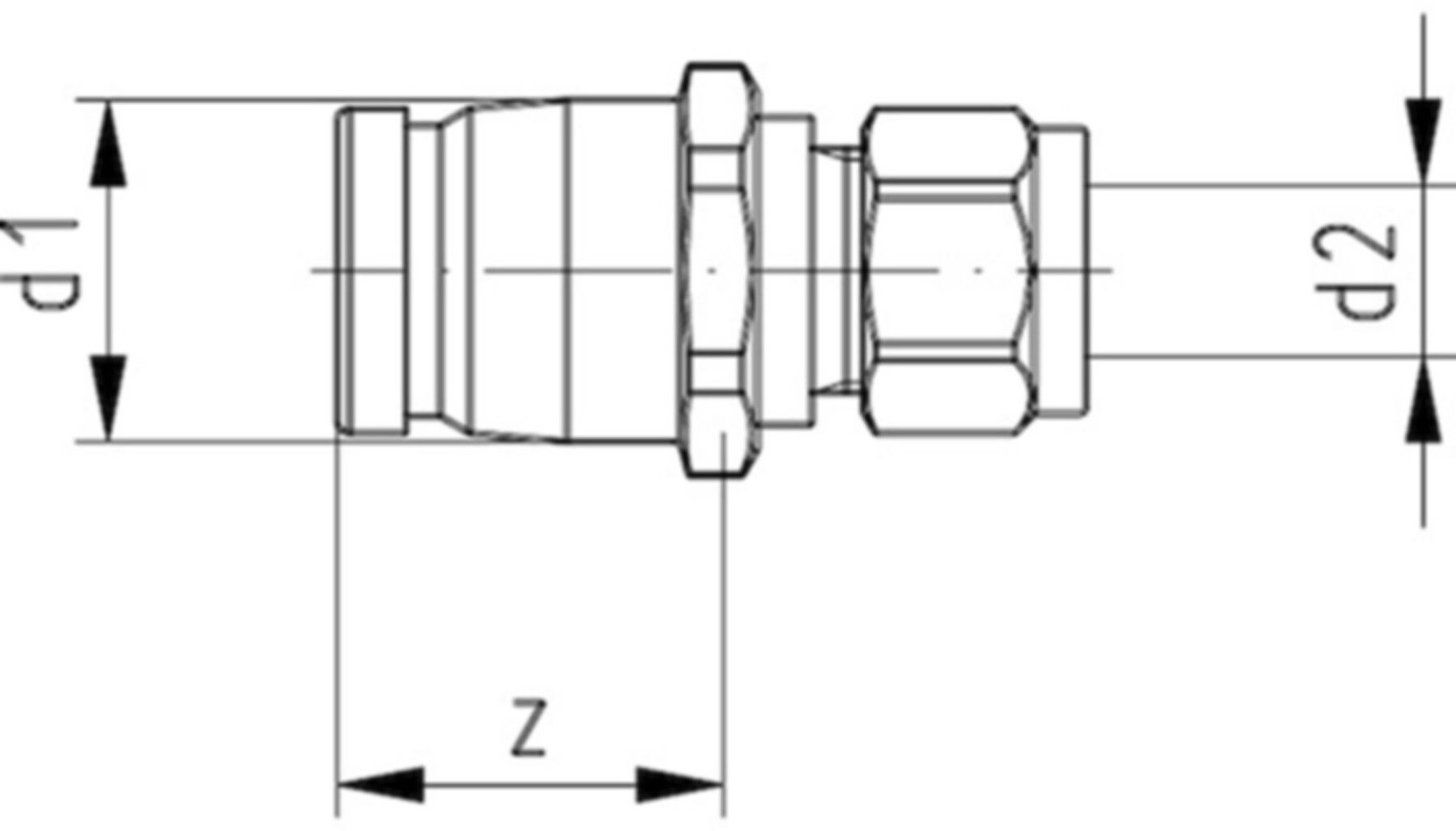 Kupfer Übergang iFit d 16/20-12 762 101 292 (762 101 210) - GF I-Fit Formstücke + Werkzeuge
