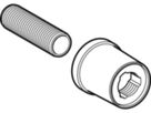Set Montagehilfe 1/2" 601.744.00.1 für Anschluss gerade für Trockenbau - Geberit-Push Fit-Formstücke
