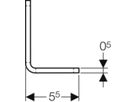 Montagewinkel 7,5 x 5,5 x 5cm 461.002.00.1 - Geberit-GIS