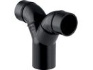 Hosen-T 180° mit Sifonanschlussmuffen d 56/46mm 363.463.16.1 - Geberit-PE-Formstücke