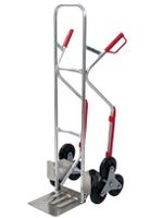 Treppenroller, Alu L/010764.0 Tragkraft 200kg, Radstern, Vollgummirad - Transportgeräte