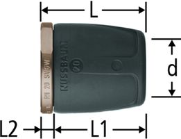 Verschlusskappen NUSSBAUM Optiflex-Profix