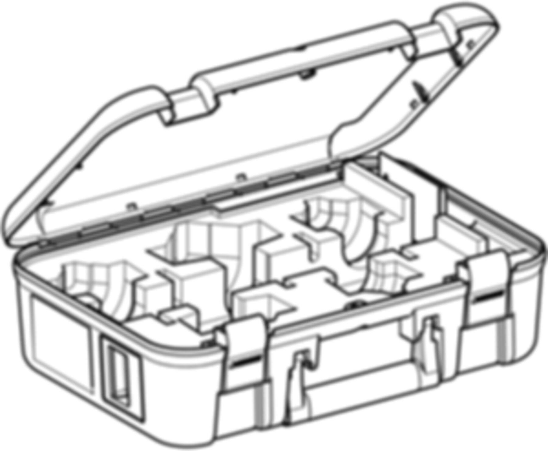 Koffer leer 359.930.00.1 für Set Rohrschaber 56-110mm - Geberit Werkzeuge und Zubehör