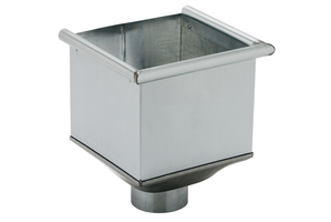 Rinnenkasten o/Stern 180/ 75 mm 151 Wulst 3-seitig "Piccolo" - Zink Spenglereihalbfabrikate