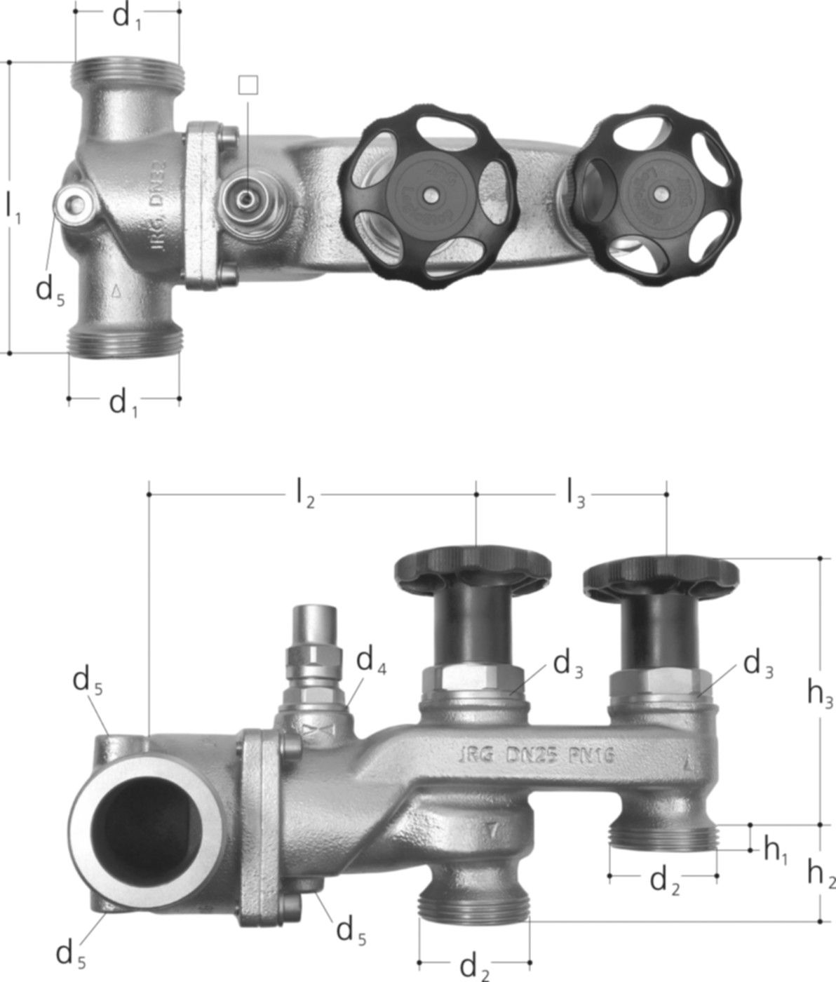 Verschneidearmaturen +GF+ JRG