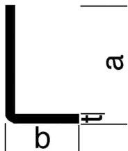 EN10162:2003 / DIN 17118 80/80/5.0 mm - Kaltgerollte Winkelprofile S235JR
