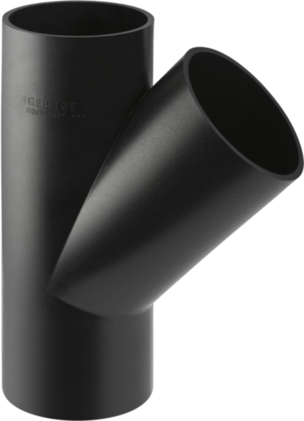 Abzweig 45° d 63/ 56mm 364.115.16.1 - Geberit-PE-Formstücke