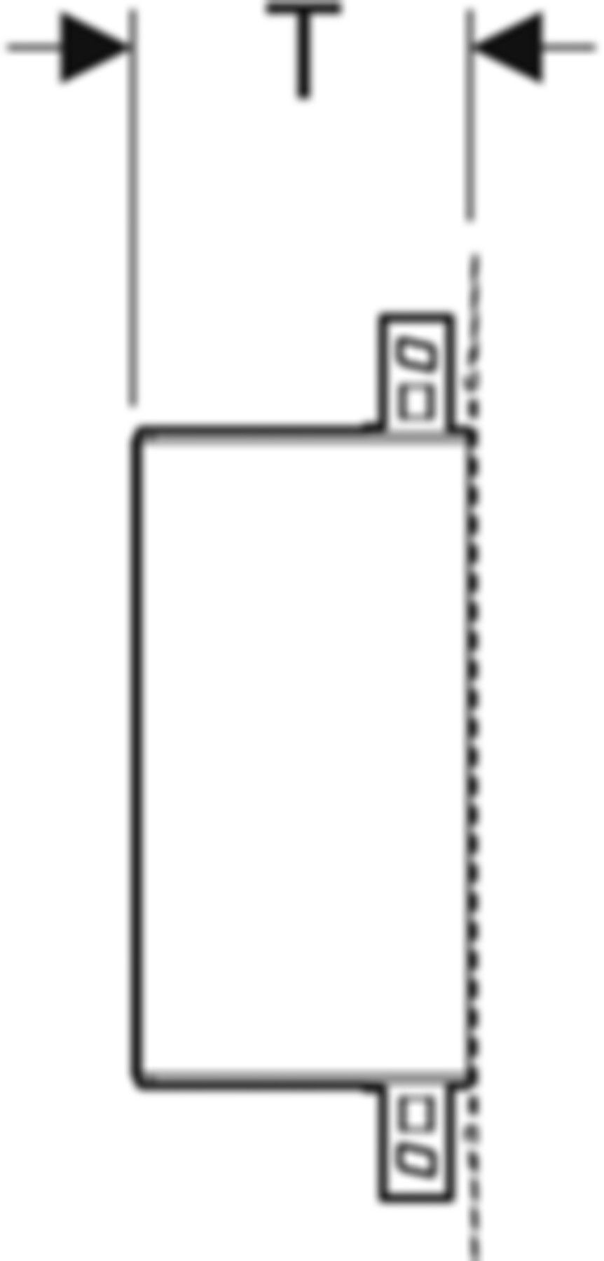 Nischenablagebox 461.794.00.1 plattenfähig - Geberit-GIS