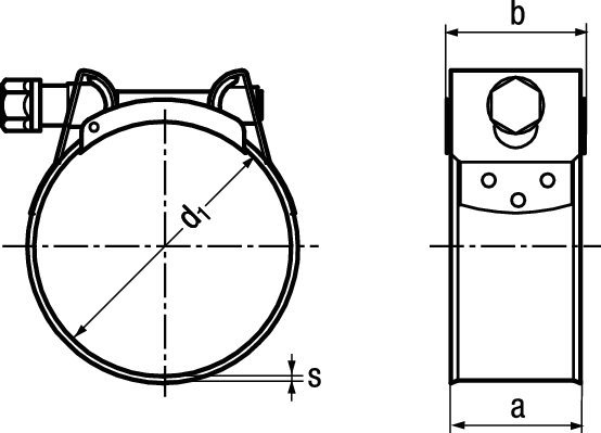 MIKALOR SUPRA W4 INOX A2 BN8765 ø40-43 - Schläuche, Schlauchbriden