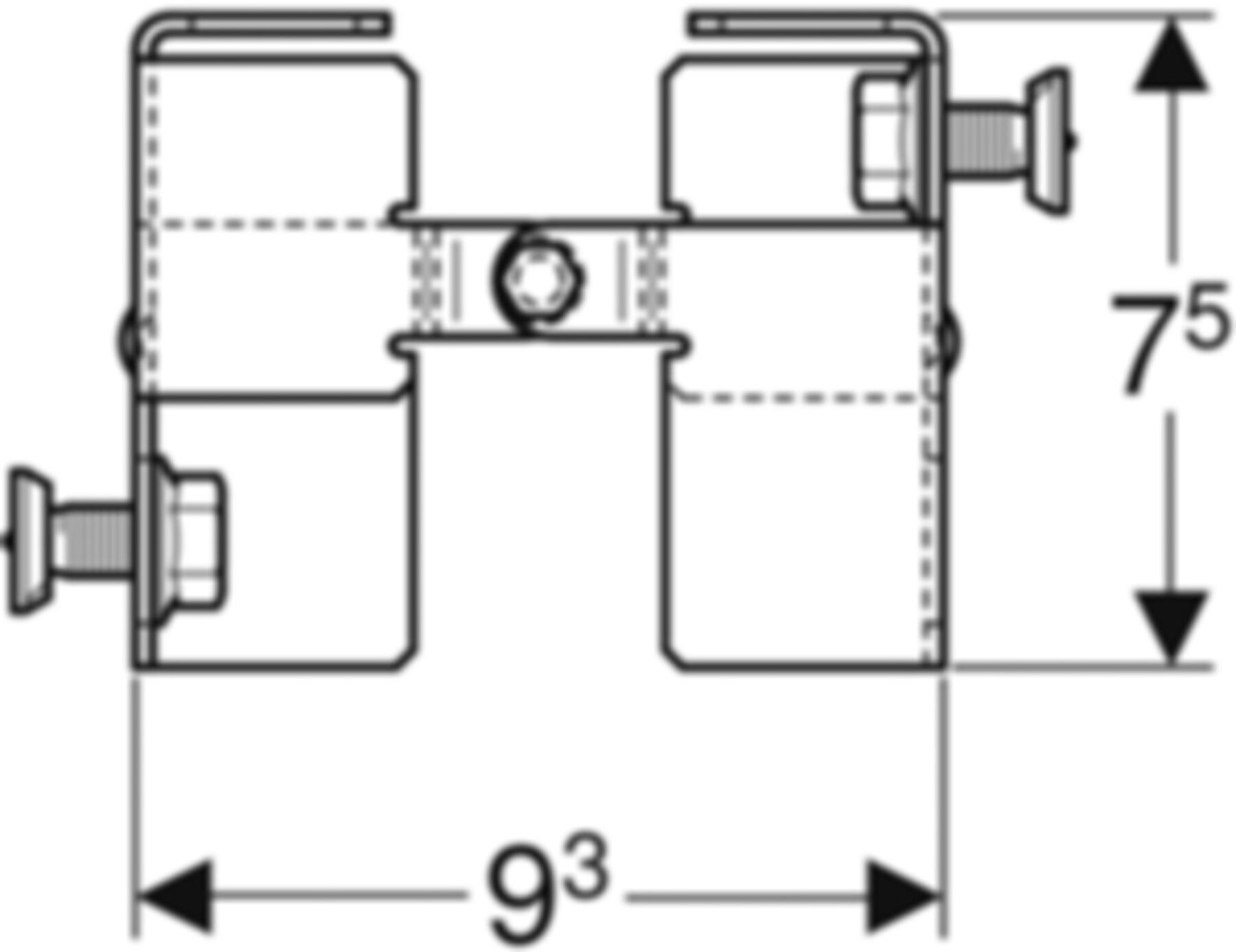 Eckanschluss 461.804.00.1 - Geberit-GIS