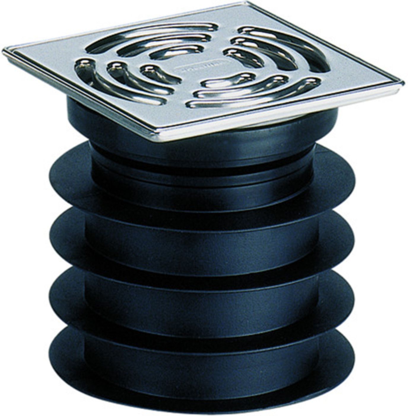 Bodenablauf Pronto mit Edelstahl-Rost begehbar 300 Kg DN 125 CNS 3-700087 - SCHACO Entwässerungstechnik