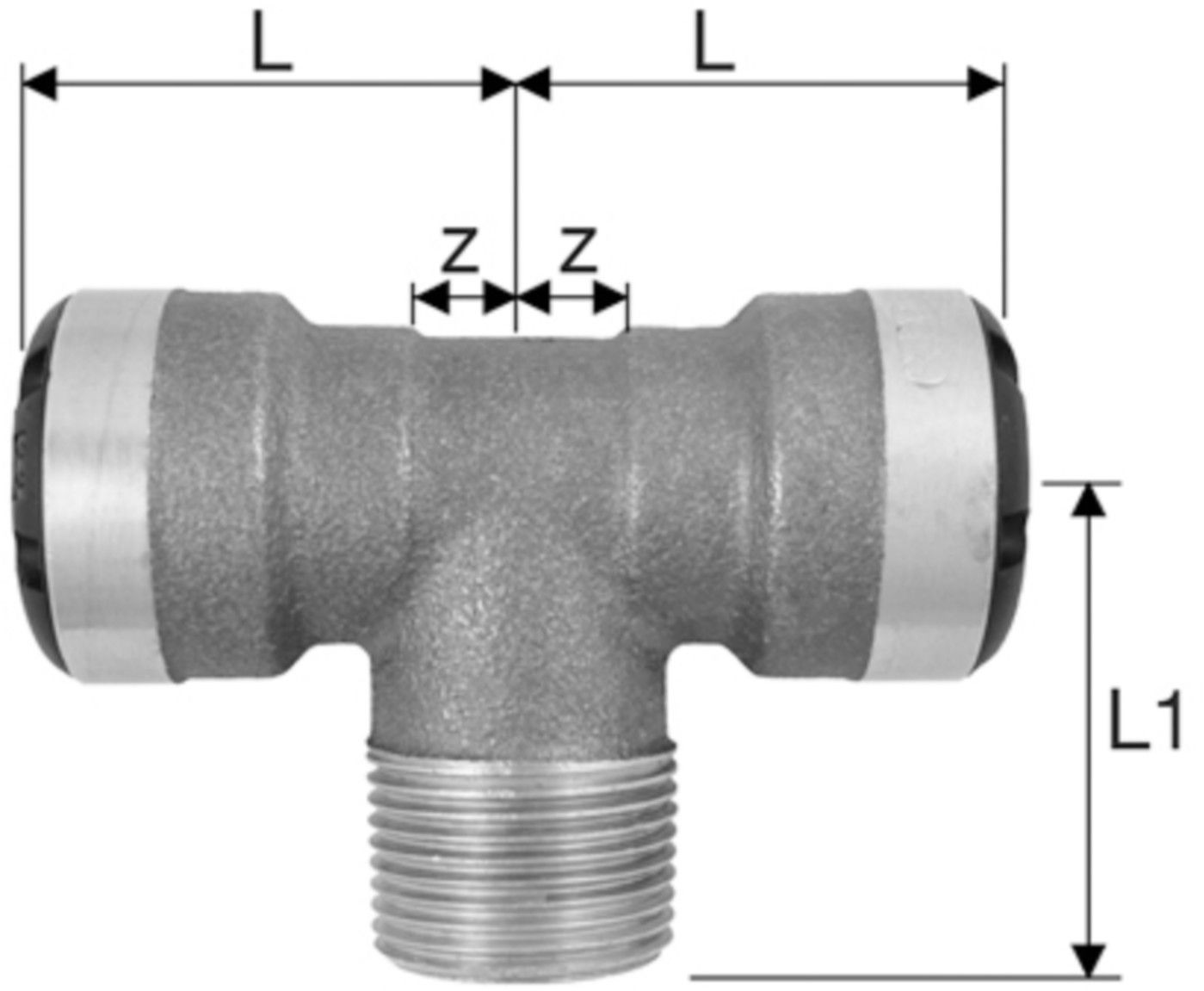 T-Stücke NYFFENEGGER sudoFIT
