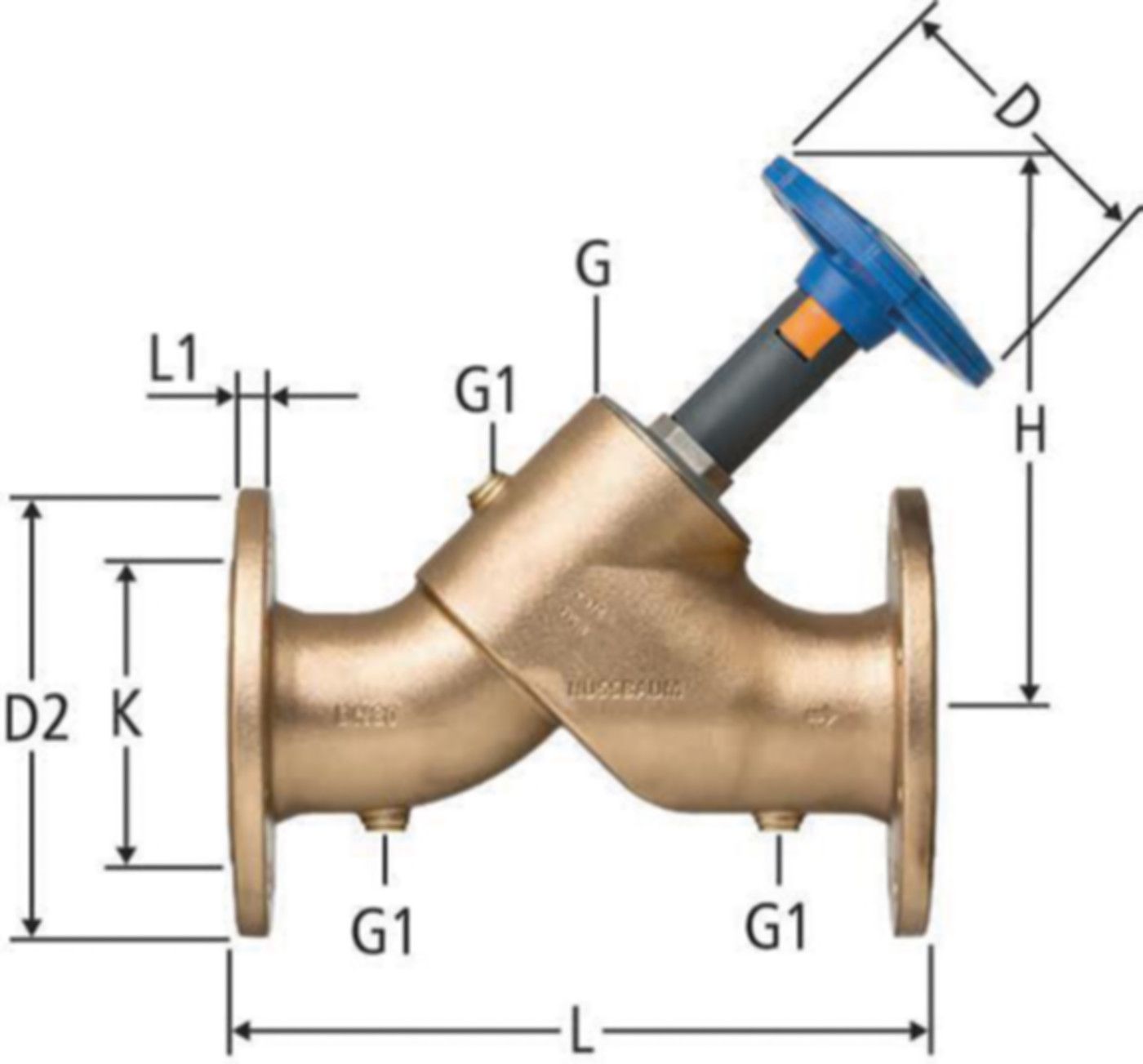 Schrägsitzventile NUSSBAUM