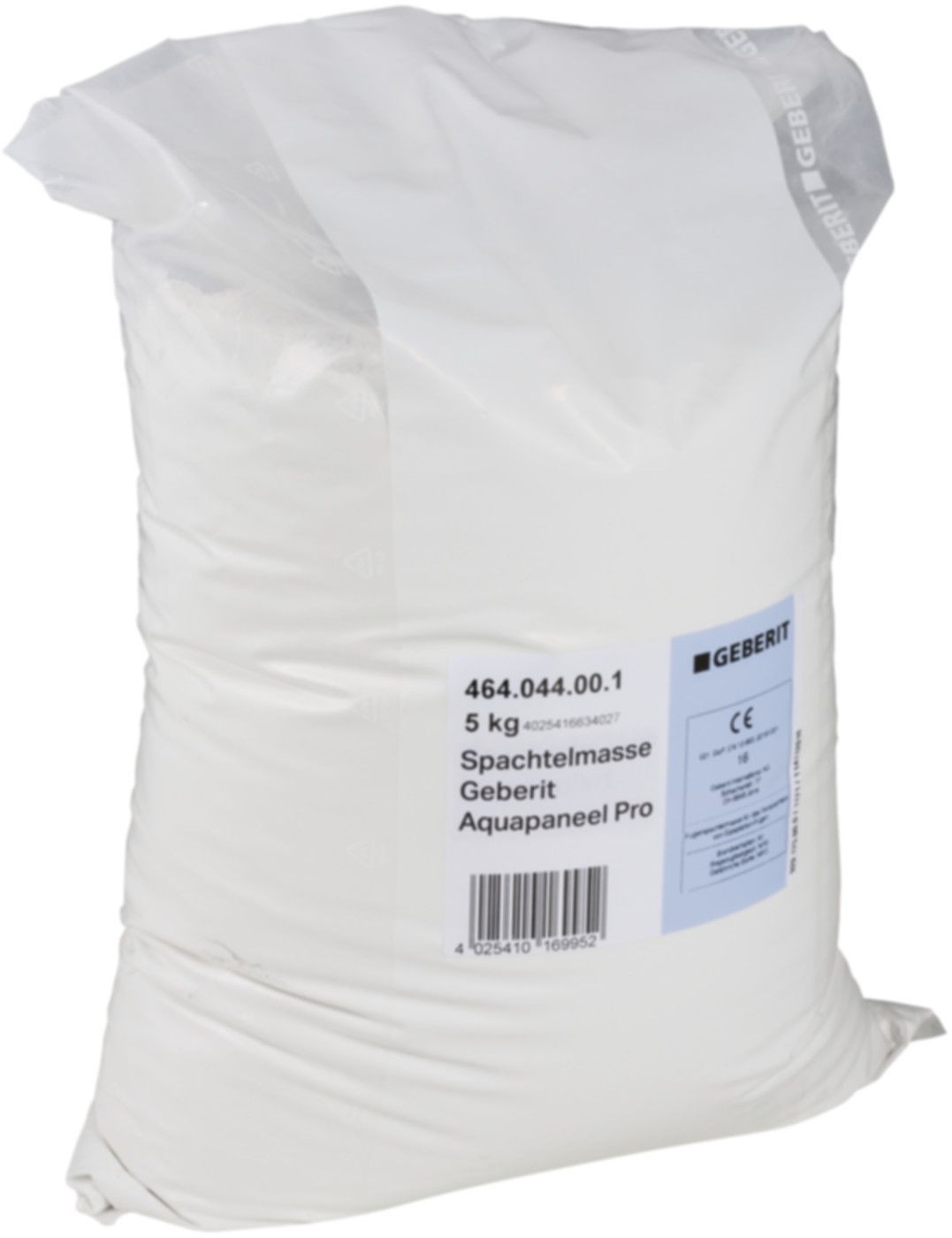 Spachtelmasse 5kg 464.044.00.1 Wasserfest, für Aquapaneel Pro - Geberit-Duofix