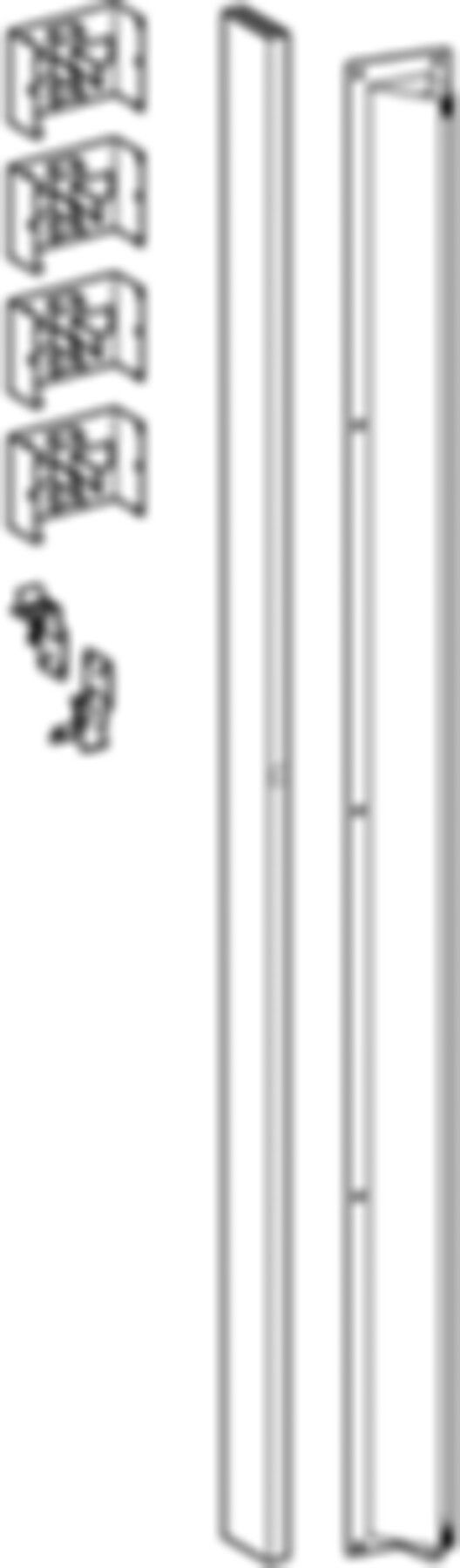 Installationselement 111.596.00.1 für Duschtrennwand, für Walk-in Dusche - Geberit-Duofix