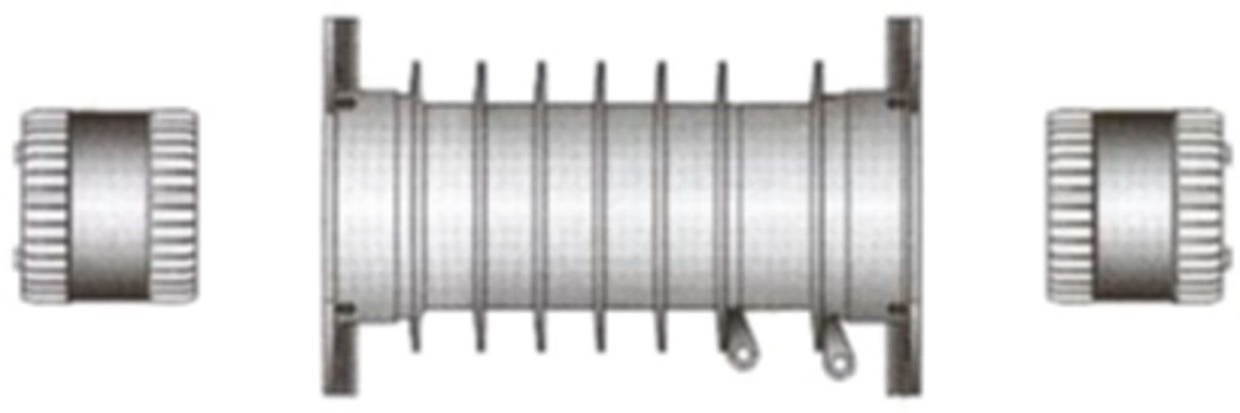 RDS evolution kompl. L=300mm Nr.1040 DN 100 für Rohre 15-50mm - RDS-Mauerdurchführung