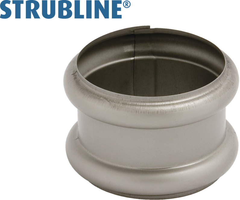 Doppelwulsten 75 mm 294 "Strubline" - MattpluS Spenglereihalbfabrikate