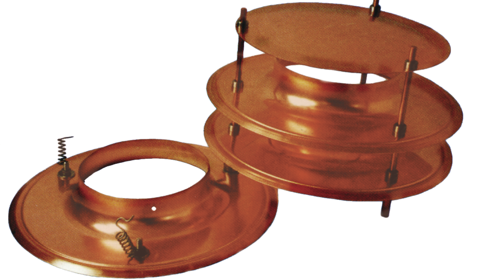 Kupfer 3D ohne Anschl. 100 mm - Sairlift Kaminhüte