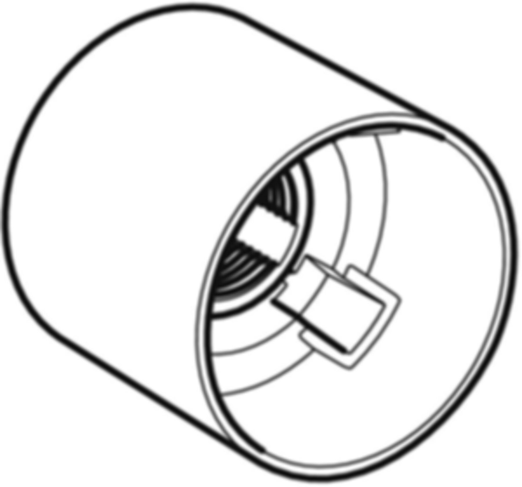 Bauschutz für Dose 60° 1/2" 650.929.00.1 - Geberit-Push Fit-Werkzeuge