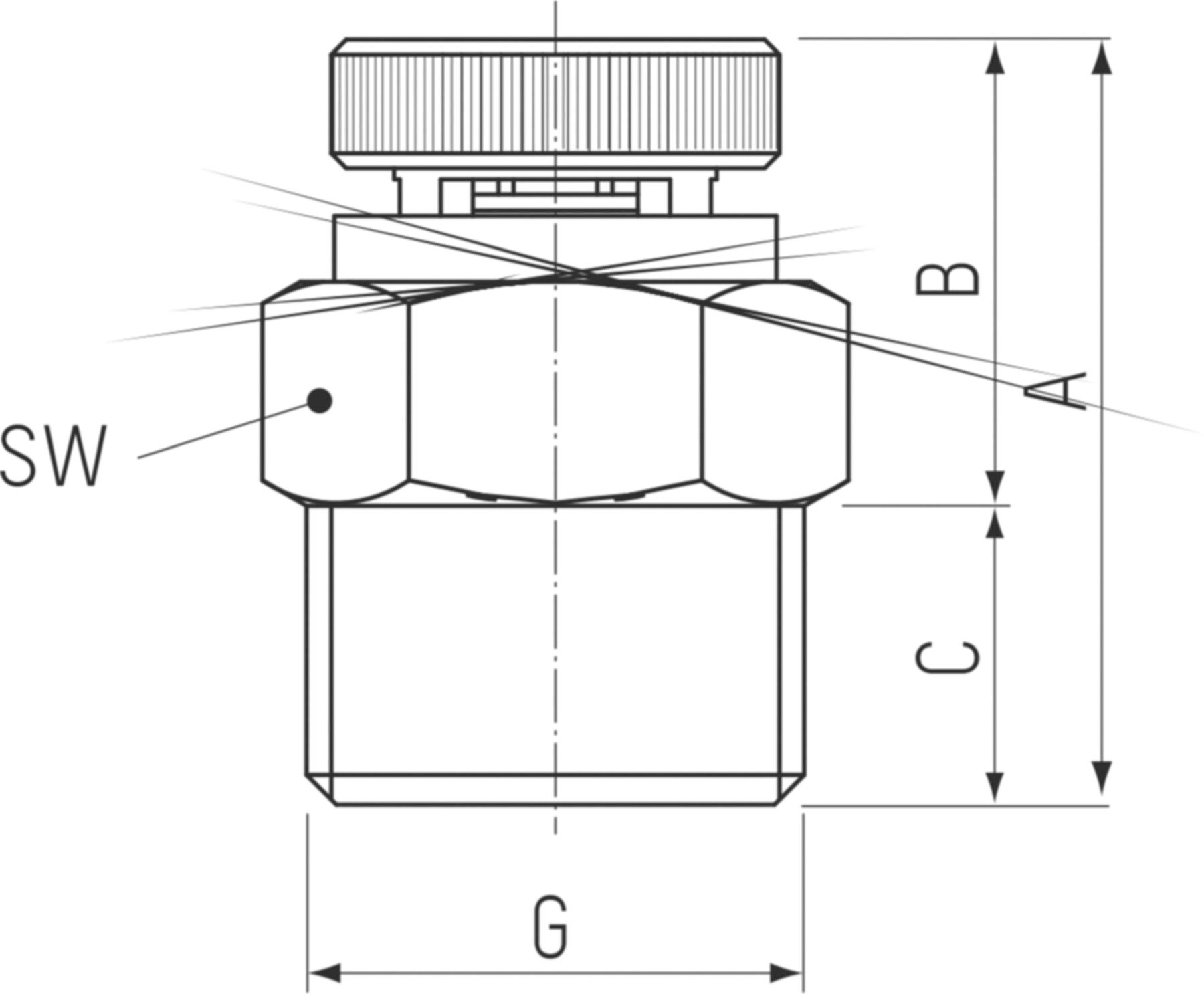 Heizkörperentlüfter ER 40 VENT 1/8" 240.5417.000 automatisch wirkend - Taconova