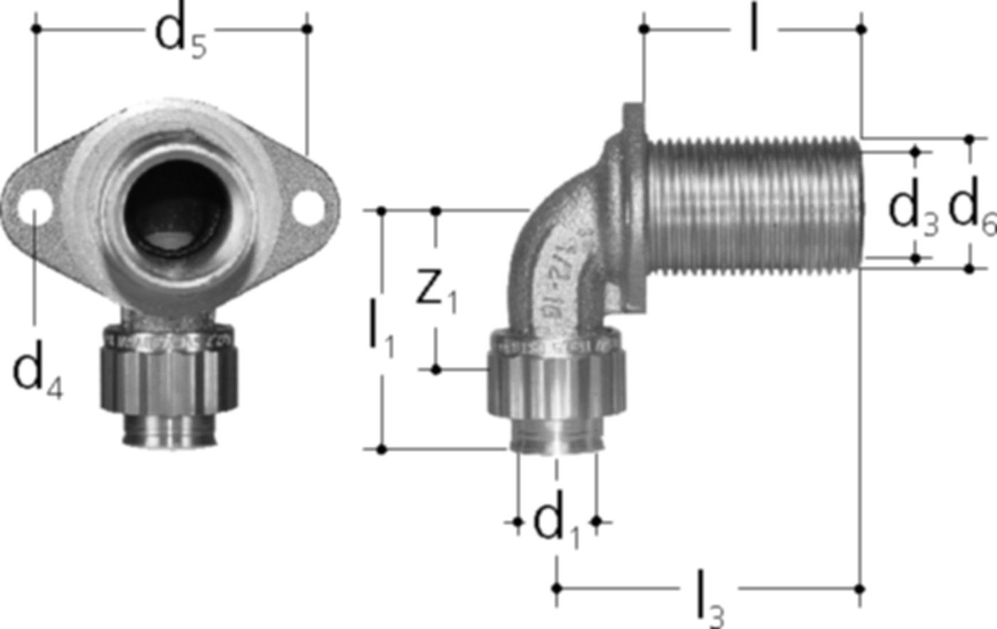 Wanddurchführungen +GF+ JRG Sanipex