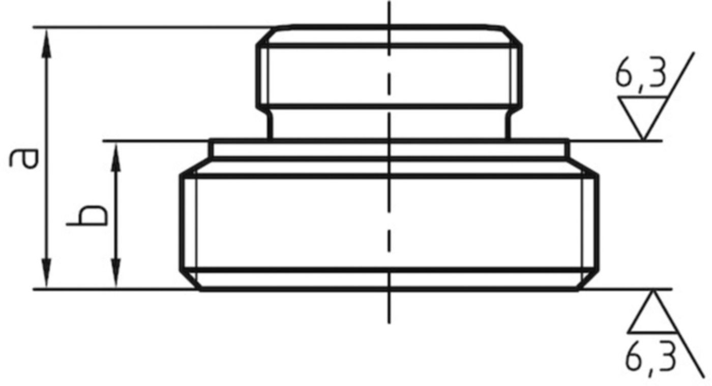 Einschraubteil 373 V 3/4"- G 11/4" 770 373 205 - GF verz. Tempergussfittings