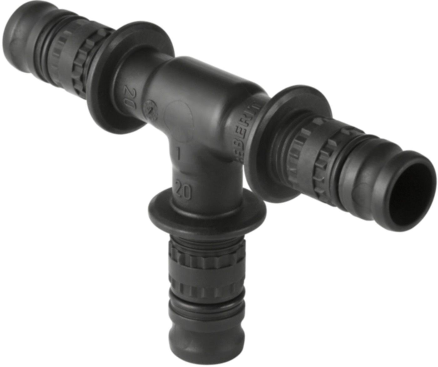 T-Stück egal 75mm 628.310.00.5 - Geberit-Mepla-Formstücke