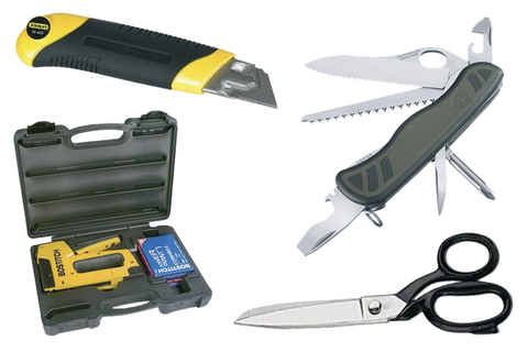 Heften, Schneiden, Magnete, Entgraten