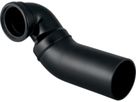 Wandklosett-Bogen 90° links d 110/ 90mm 367.913.16.1 - Geberit-PE-Formstücke