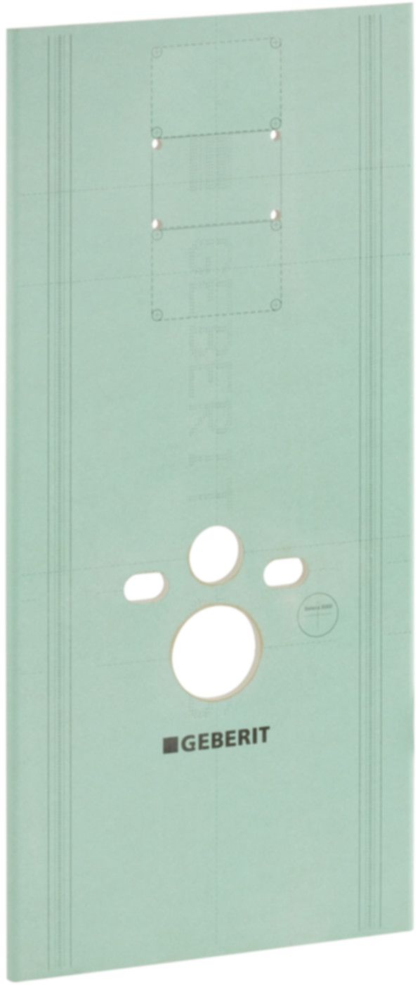 GIS WC-Paneel für Omega 461.189.00.1 für kleine Serviceöffnung - Geberit-Duofix