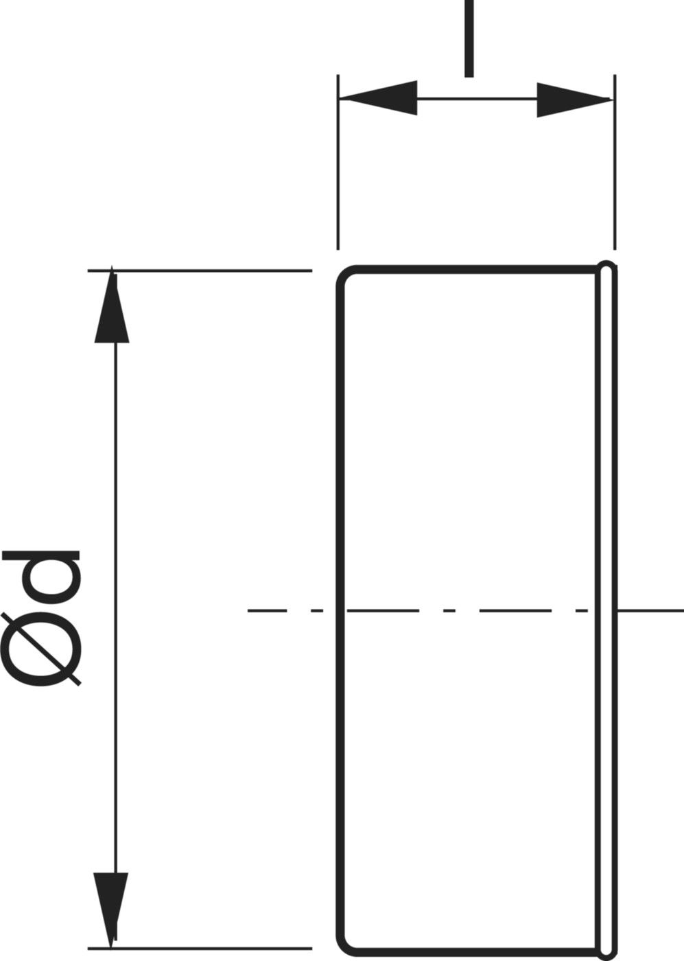 Deckel für Formteile 315mm EPF-V - Spiralfalzrohre und Zubehör System Safe