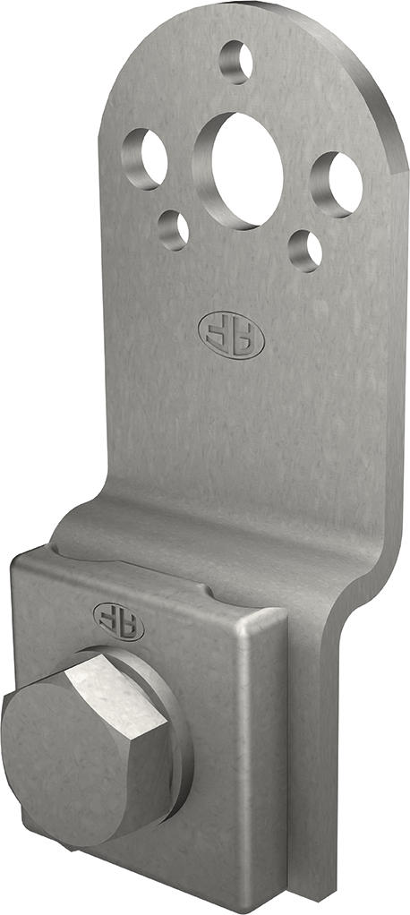 Drahtschuh o/Schr.Bohrung 10mm Alu 9 AF 272.040.023 / AV 4 - AF Blitzschutzprogramm