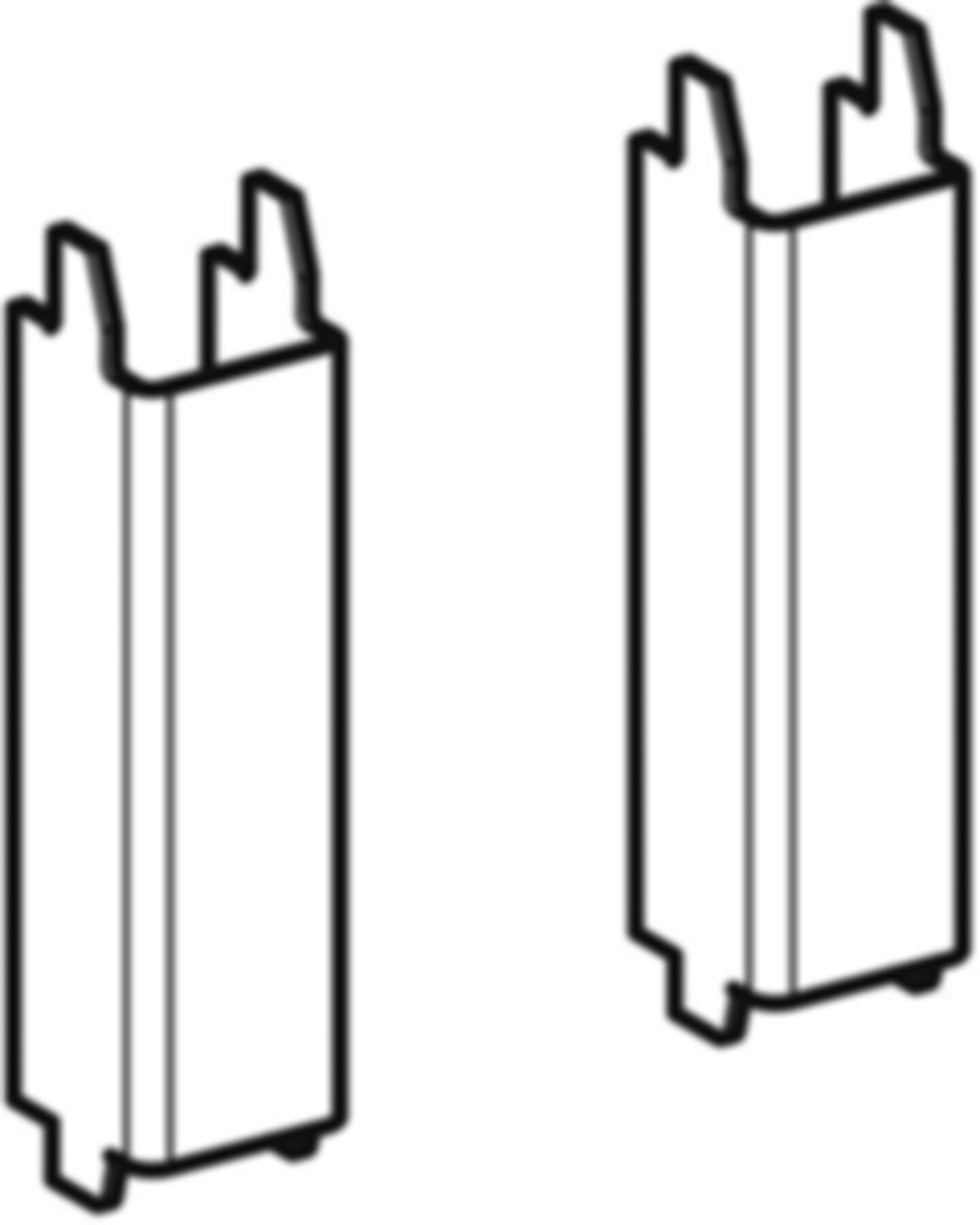 Abstützung für WC mit kleiner Auflagefläche 111.847.00.1 - Geberit-Duofix