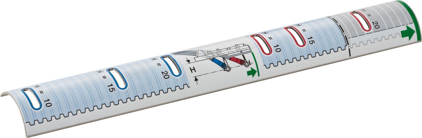 Schablone 16-20mm 650.934.00.1 - Geberit-Push Fit-Formstücke