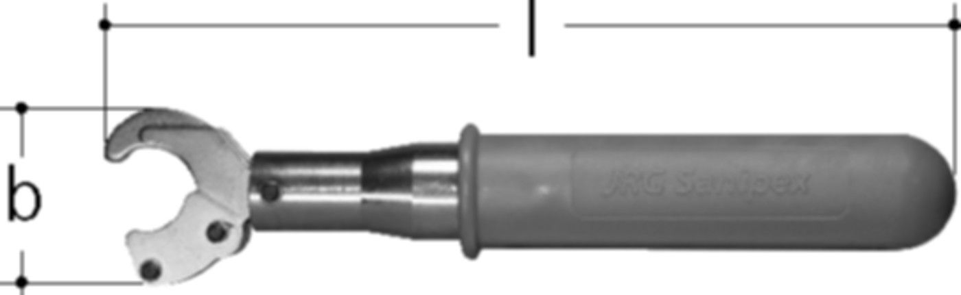 Drehmomentschlüssel +GF+ JRG Sanipex