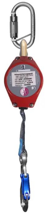 SPANSET Höhensicherungsgerät für Arbeitskörbe Bandlänge 1.8m - Hebewerkzeuge