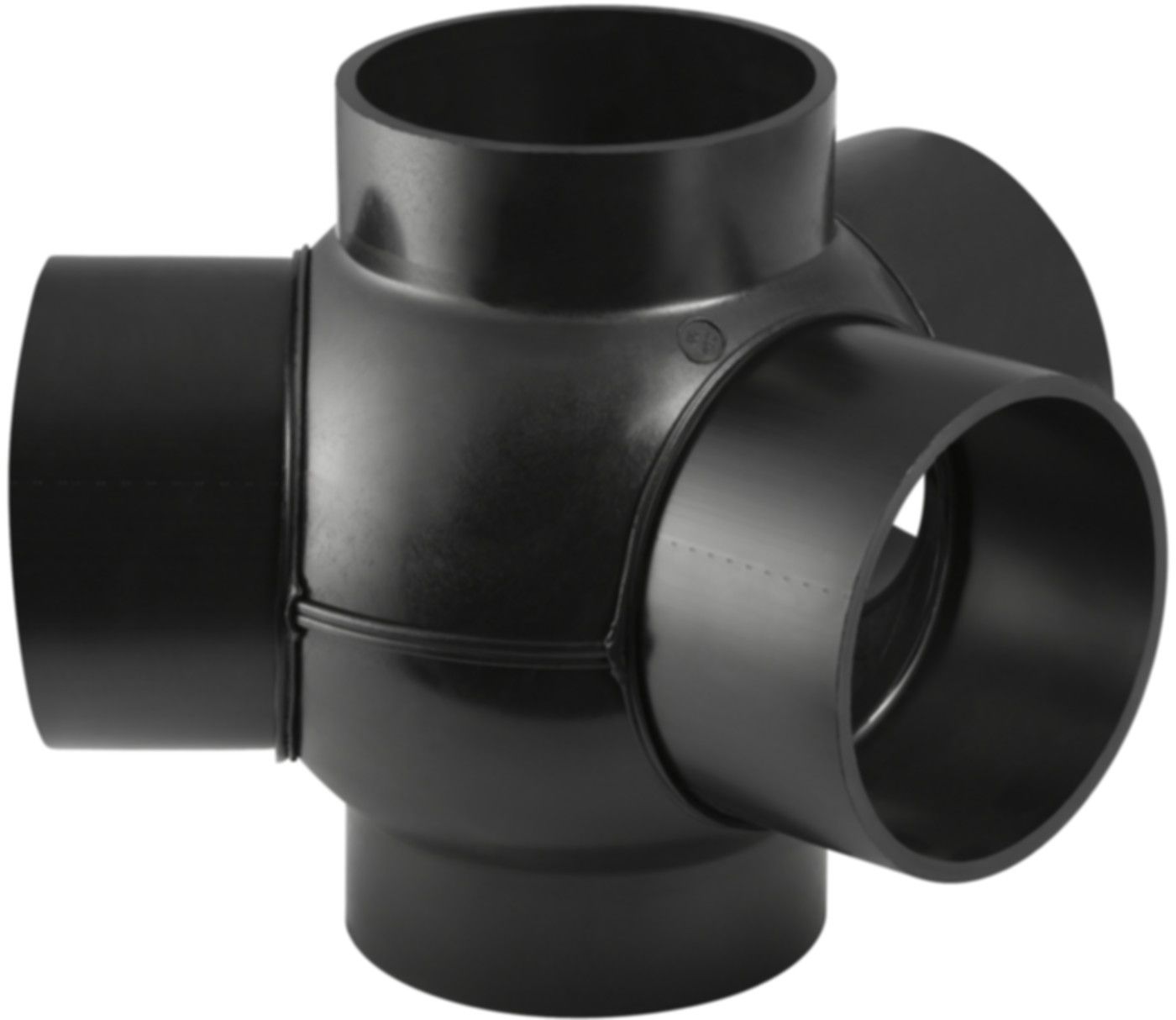 Mehrfach-Abzweig 3-teilig 135° d 125/110mm 368.600.16.1 - Geberit-PE-Formstücke