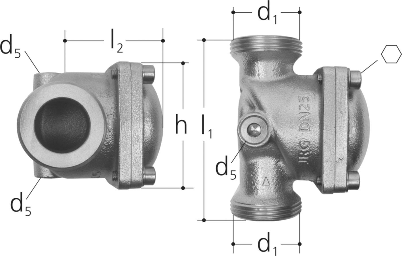 Anschlussstücke +GF+ JRG