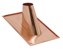 Dunstrohreinfassungen 50° 50 mm 300 - Kupfer Spenglereihalbfabrikate