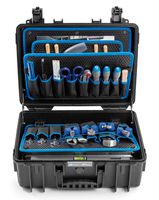 B&W Werkzeugkoffer schwarz 34-tlg., 469x370x189mm, 117.17/P - Werkzeugkoffer,Sortimentskoffer,Behälter