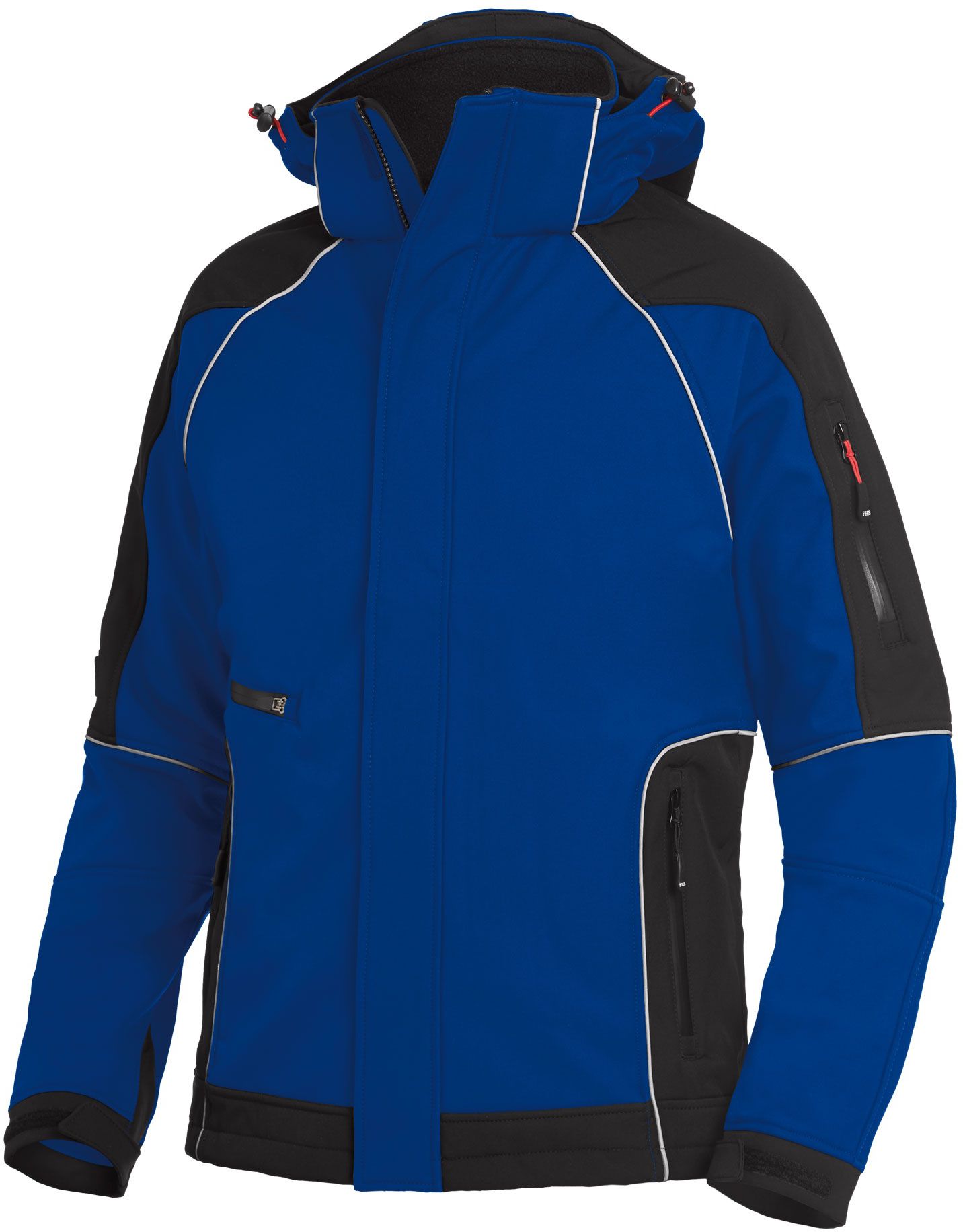 FHB WALTER Softshelljacke royal-schwarz Gr. XS - Textilien