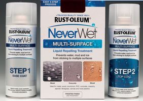 RUST-OLEUM NeverWet Spray 400ml, milchig - Schmieren