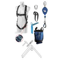 SPANSET Safety-Kit für Arbeiten im Holzbau 3m Typ SK-801 2-Punkt-Auffangg. Höhensicherungsgerät - Arbeitsschutz