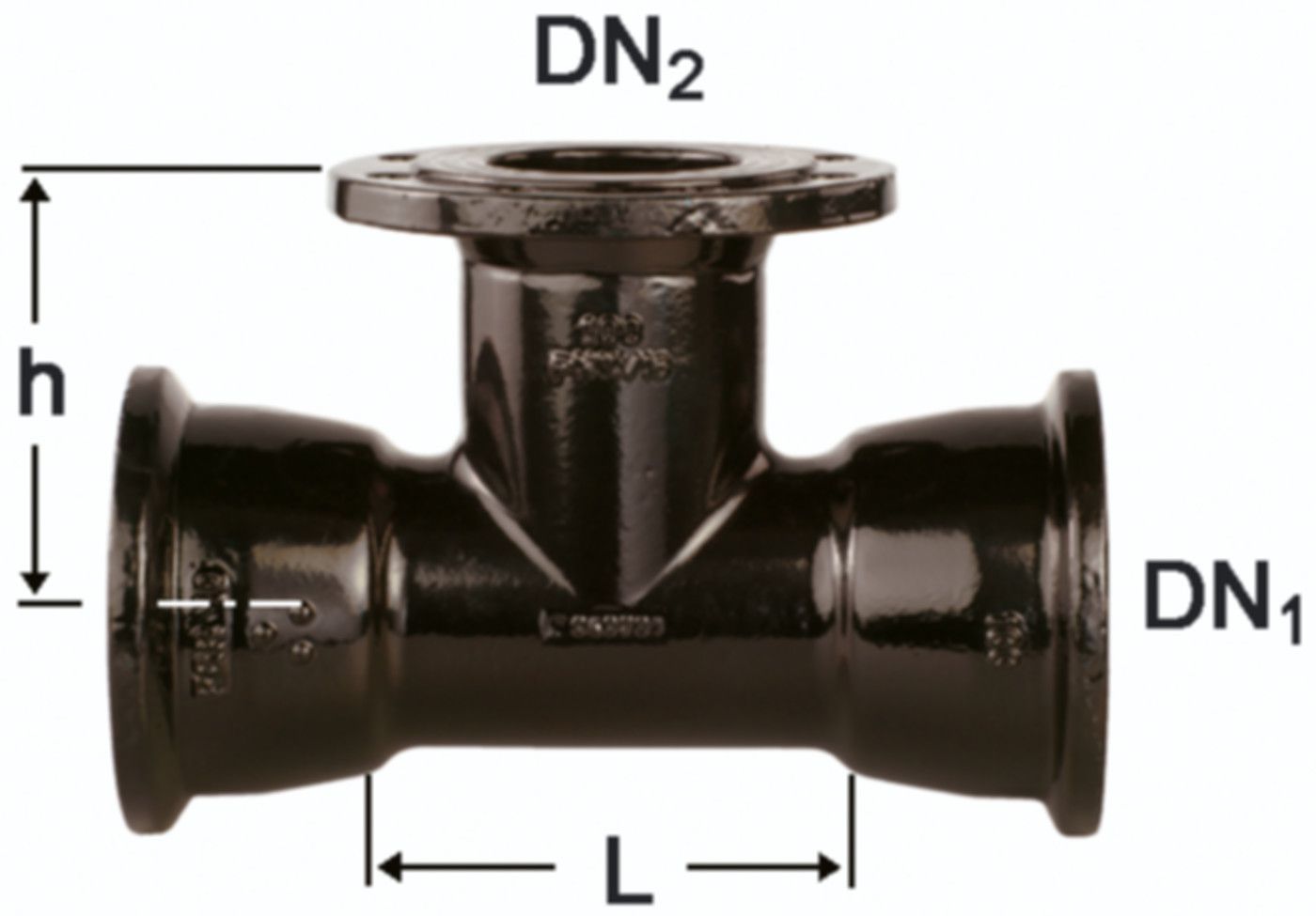 T-Stücke vonRoll hydro Fig. 2857 (MMA)